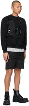 HELIOT EMIL Black Track Shorts
