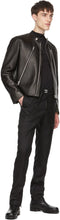 HELIOT EMIL Black Wool Tailored Trousers