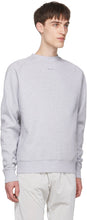 HELIOT EMIL Grey Logo Sweatshirt