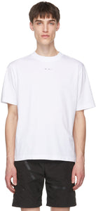 HELIOT EMIL White Logo T-Shirt - Heliot Emil White Logo T-shirt - Heliot Emil 화이트 로고 티셔츠