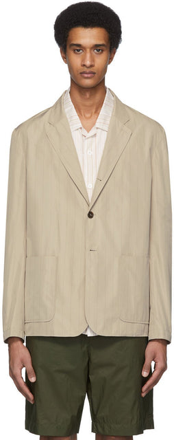 HOPE Beige Argon Blazer - Hope Beige Argon Blazer - 희망 베이지 아르곤 블레이저