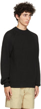 HOPE Black Linen Burly Sweater