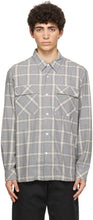 HOPE Grey Check Base Over Shirt - Hope Grey Check Base sur la chemise - 희망 회색 체크베이스를 셔츠 위에