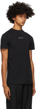 Haider Ackermann Black 'Look At Me' T-Shirt