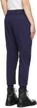 Haider Ackermann Indigo Moonshape Jogging Lounge Pants