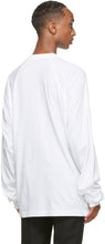 Haider Ackermann White 'The Way I Am' Long Sleeve T-Shirt