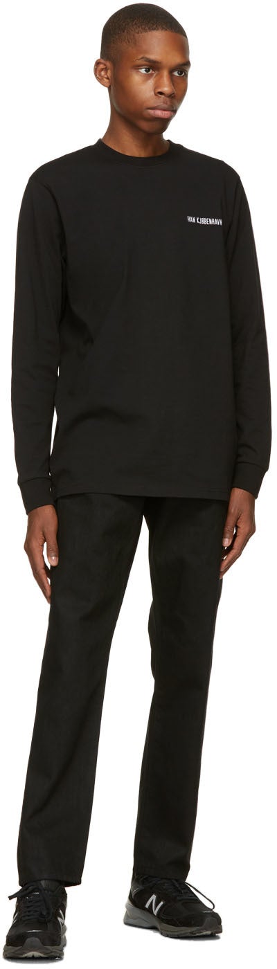 Han Kjobenhavn Black Casual Long Sleeve T-Shirt