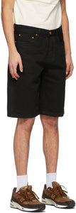 Han Kjobenhavn Black Denim Work Shorts