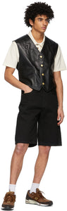 Han Kjobenhavn Black Denim Work Shorts