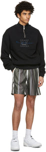 Han Kjobenhavn Grey Striped Track Shorts