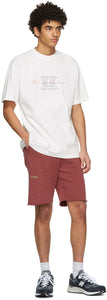 Han Kjobenhavn Red Logo Lounge Shorts