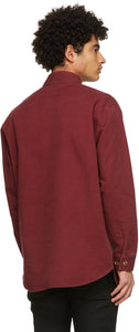 Han Kjobenhavn Red Twill Army Shirt