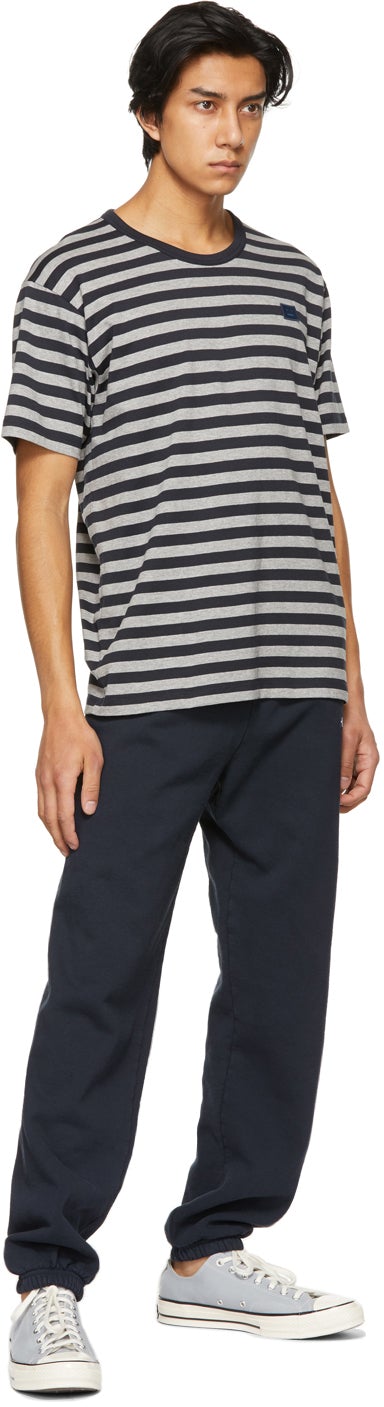 Harmony Navy Presley 'USA' Lounge Pants