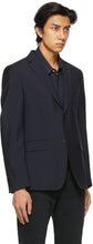 Harmony Navy Wool Victor Blazer