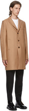Harris Wharf London Tan Pressed Boxy Coat