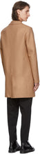 Harris Wharf London Tan Pressed Boxy Coat