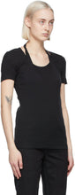 Helmut Lang Black Halter T-Shirt
