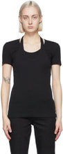 Helmut Lang Black Halter T-Shirt - T-shirt Helmut Lang Black Halter T-shirt - Helmut Lang Black Halter T 셔츠