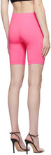 Helmut Lang Pink Jersey Bike Shorts