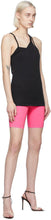 Helmut Lang Pink Jersey Bike Shorts