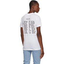 Helmut Lang SSENSE Exclusive White 'Human Tell' T-Shirt