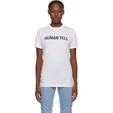 Helmut Lang SSENSE Exclusive White 'Human Tell' T-Shirt