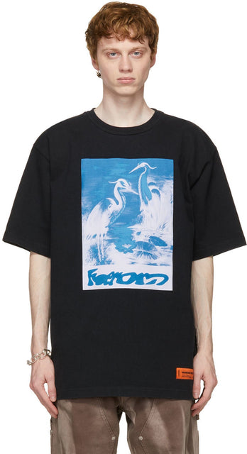 Heron Preston Black Captcha T-Shirt - Heron Preston Black Captcha T-shirt - 헤론 프레스턴 블랙 CAPTCHA T 셔츠