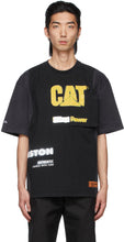 Heron Preston Black Caterpillar Edition Pocket T-Shirt - T-shirt de poche en édition de Heron Preston Noir Caterpillar - 헤론 프레스턴 블랙 애벌레 판 포켓 티셔츠
