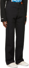 Heron Preston Black Denim Heron Spray Trousers