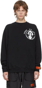 Heron Preston Black Heron Bird Sweatshirt - Heron Preston Black Heron Sweat-shirt - 헤론 프레스턴 블랙 헤론 조류 스웨터