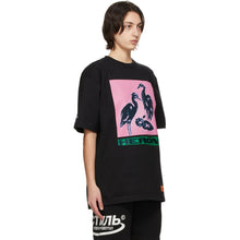 Heron Preston Black Nightshift Heron T-Shirt