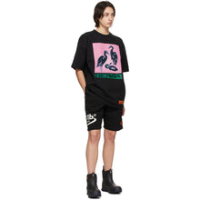 Heron Preston Black Nightshift Heron T-Shirt