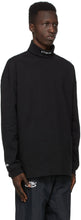 Heron Preston Black Roll Neck 'Style' Turtleneck