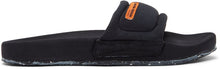 Heron Preston Black Slider Sandals - Sandales de curseur noir Preston Heron Preston - 헤론 프레스턴 블랙 슬라이더 샌들