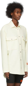 Heron Preston Off-White Button-Up Shirt