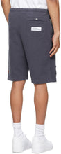 Heron Preston Purple Periodic Logo Shorts