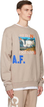 Heron Preston Taupe Heron A.F. Sweatshirt