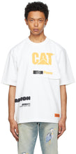 Heron Preston White Caterpillar Edition 'Power' T-Shirt - T-shirt Heron Preston White Caterpillar Edition 'Power' - 헤론 프레스톤 화이트 애벌레 판 'POWER'티셔츠