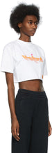 Heron Preston White Cropped T-Shirt