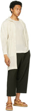 Homme PlissÃ© Issey Miyake Beige Mesh Light T-Shirt