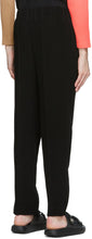 Homme PlissÃ© Issey Miyake Black Tuxedo Pleats Trousers
