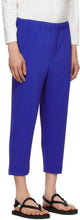 Homme PlissÃ© Issey Miyake Blue Monthly Color April Trousers
