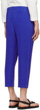 Homme PlissÃ© Issey Miyake Blue Monthly Color April Trousers
