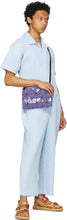 Homme PlissÃ© Issey Miyake Blue Pleats Bottoms Jumpsuit