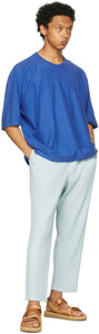 Homme PlissÃ© Issey Miyake Blue Release-T 2 T-Shirt