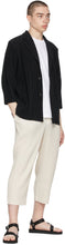 Homme PlissÃ© Issey Miyake Off-White Monthly Color April Trousers