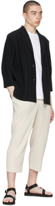 Homme PlissÃ© Issey Miyake Off-White Monthly Color April Trousers
