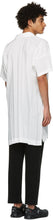 Homme PlissÃ© Issey Miyake White Edge Short Sleeve Shirt