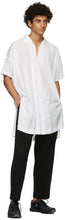 Homme PlissÃ© Issey Miyake White Edge Short Sleeve Shirt