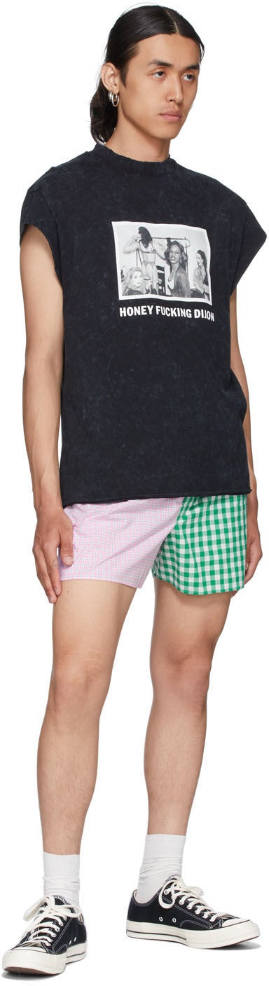 Honey Fucking Dijon Black Distressed Graphic T-Shirt